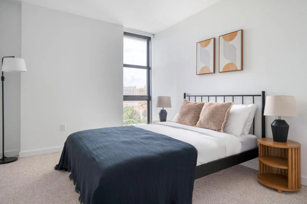 דירה Coral Gables 2br W Pool Gym Nr Miracle Mile Mia-76