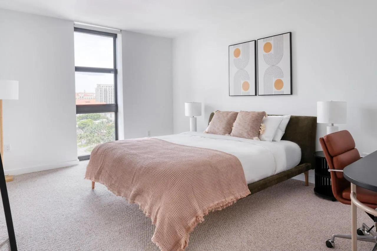 Coral Gables 2br W Pool Gym Nr Miracle Mile Mia-76 מיאמי