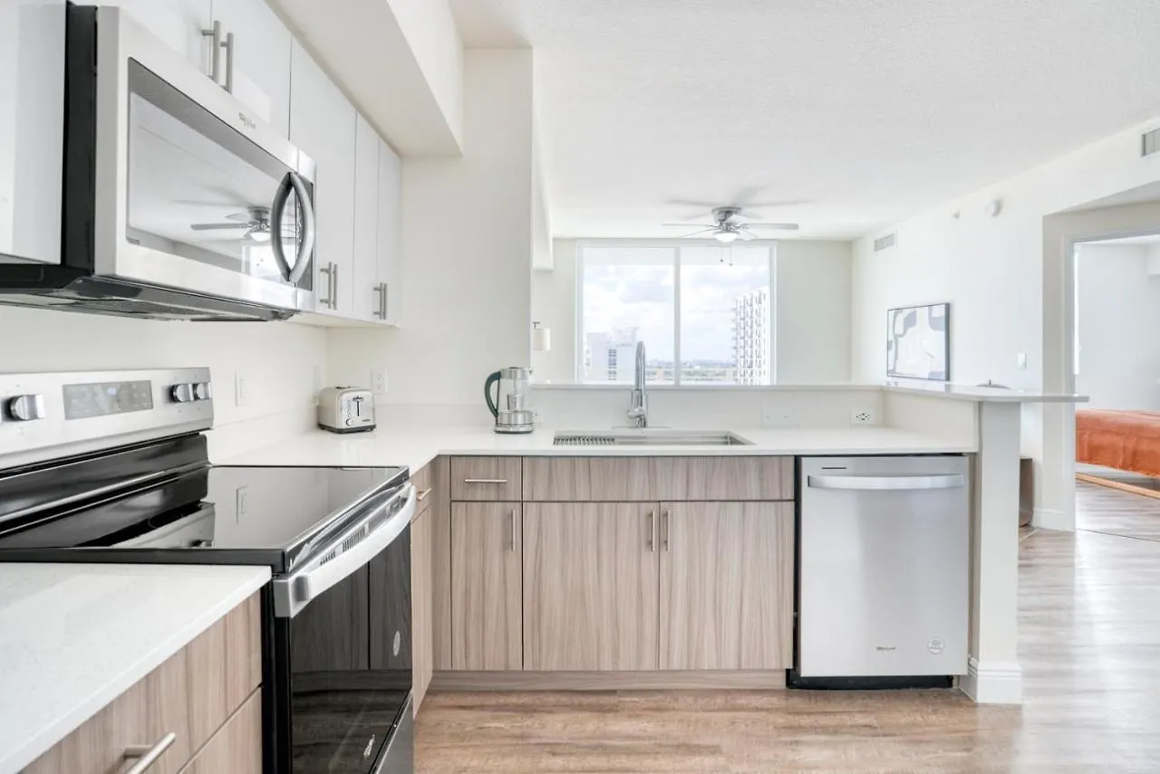 Brickell 1br W Gym Pool Wd Nr Center Mia-67 Apartmán Miami