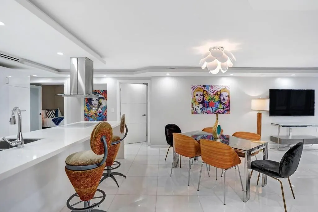 Funkin' Fabulous! Water & Views! 4br Apartmán Miami