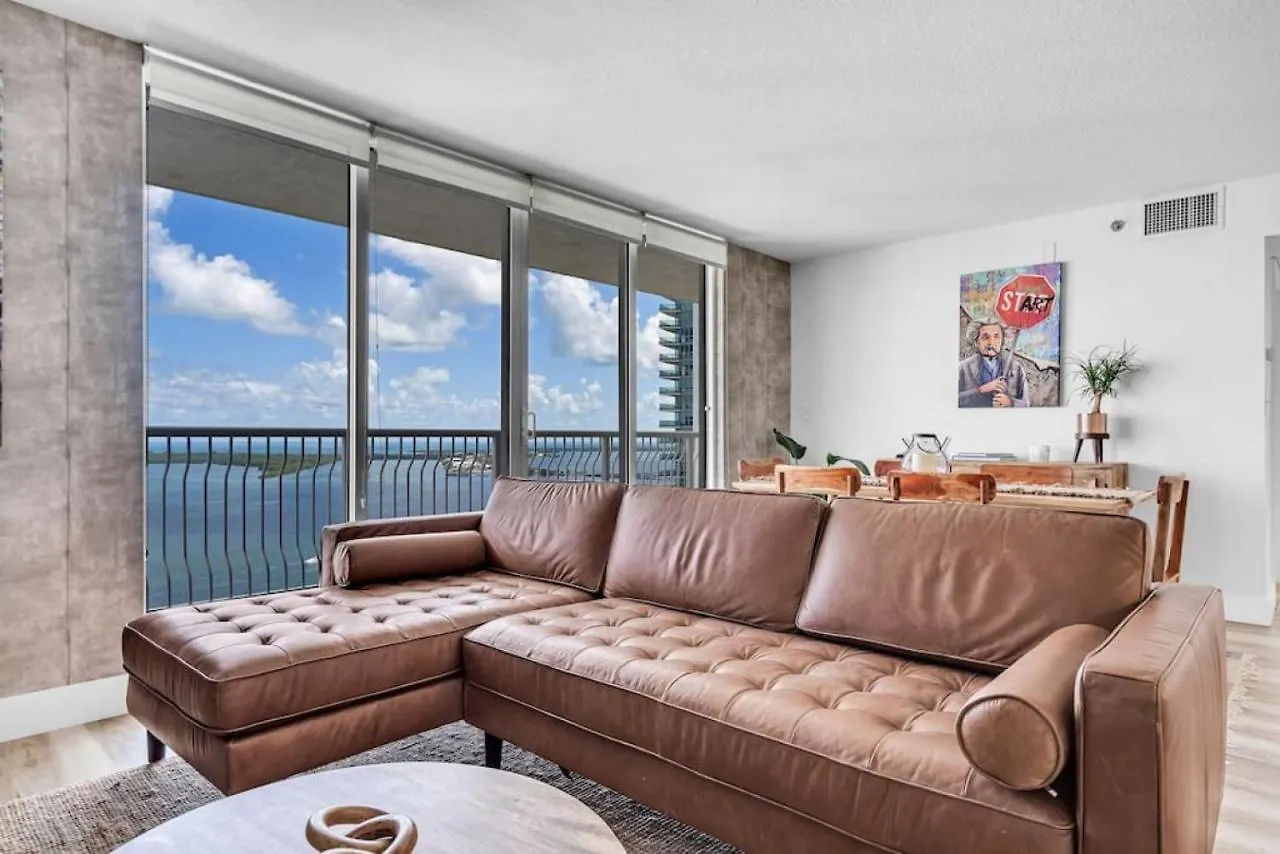 Dreamy Oceanfront Highfloor Corner Unit 2and2 Den Dom wakacyjny Miami