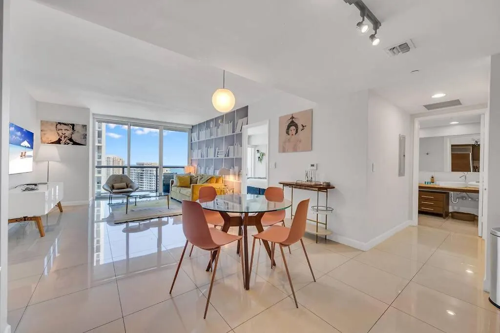 Icon Luxury 34th Floor Amazing Oceanview, Brickell Appartement *