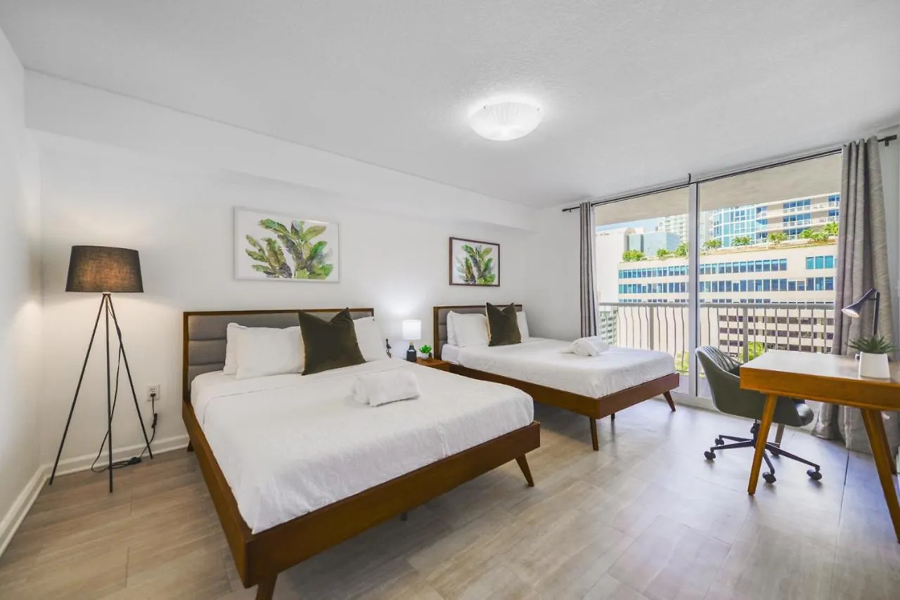 With Panoramic Views In Brickell Apartment Miami