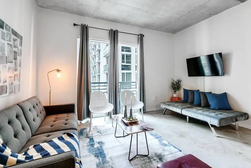 Appartement Super Convenient 1br In Downtown 4 P 1708