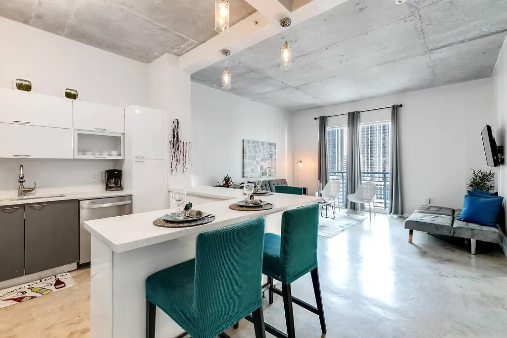 Appartement Super Convenient 1br In Downtown 4 P 1708 *