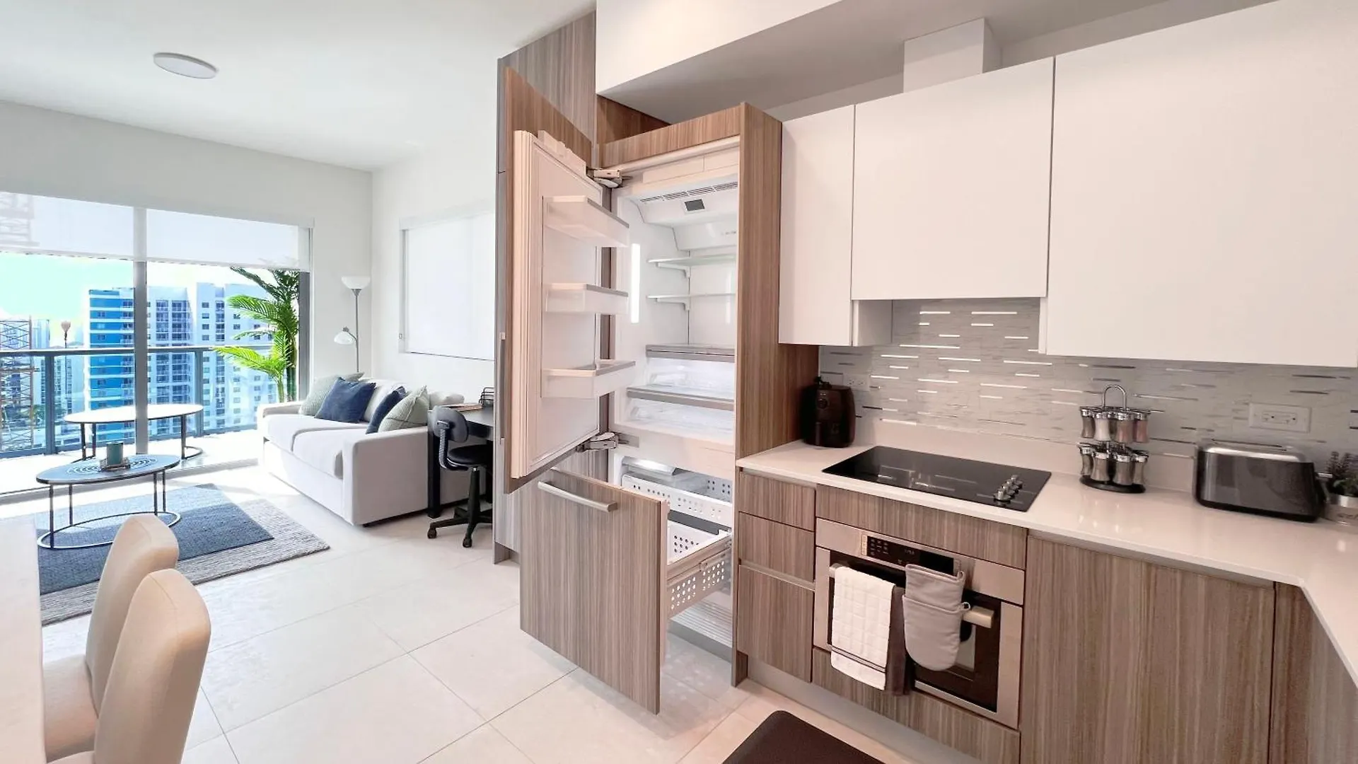 New 1/1 In Smart Brickell With Parking Appartement Miami