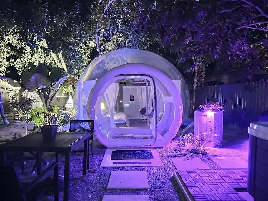 Jacuzzi•glamping•gym•parking•bbq•soft Beds•secure מיאמי