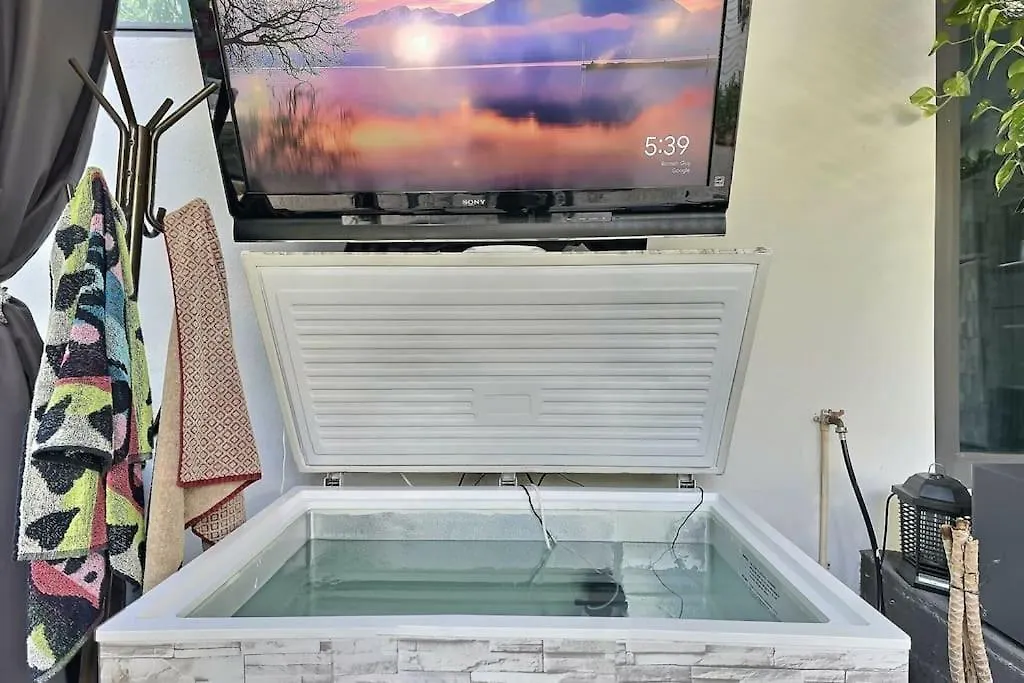 בית נופש Jacuzzi•glamping•gym•parking•bbq•soft Beds•secure