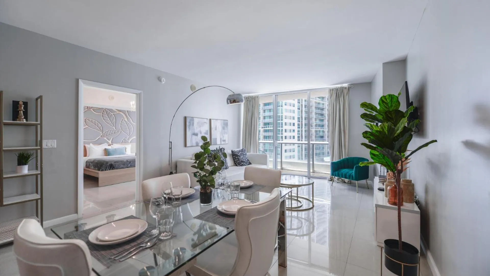Stylish City-view In Brickell Apartamento Miami