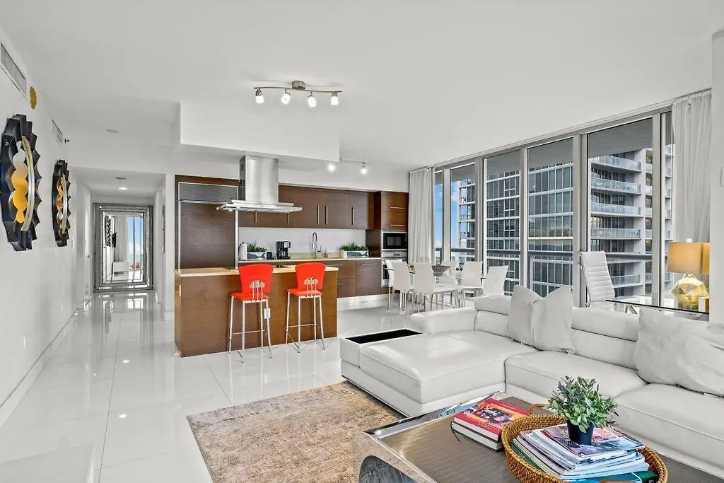 Apartman 44th Floor Corner 2 Bdr• Icon Brickell• Ocean View And Free