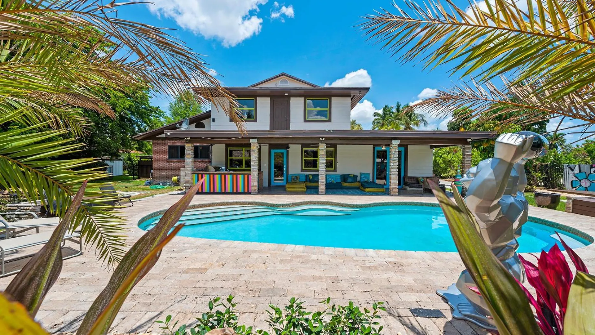 Blockchain - Acre Lot W/ Pool-hot Tub-bars-tiki-games-theater! *