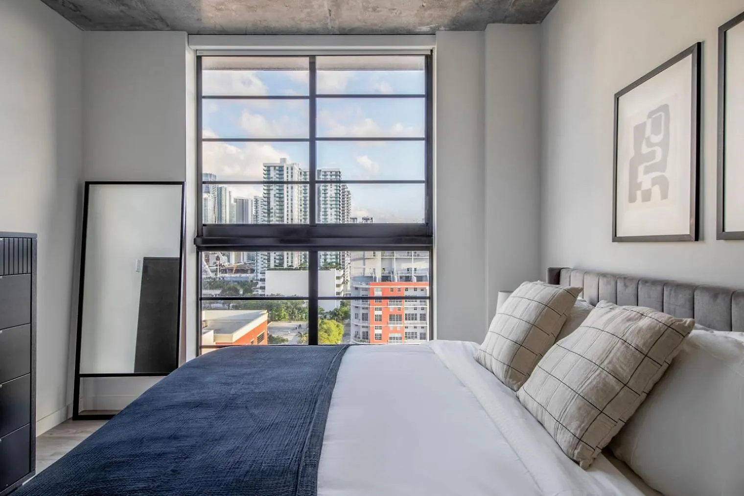 公寓 Blueground Wynwood Sauna Wd Roof Pool Mia-100 迈阿密