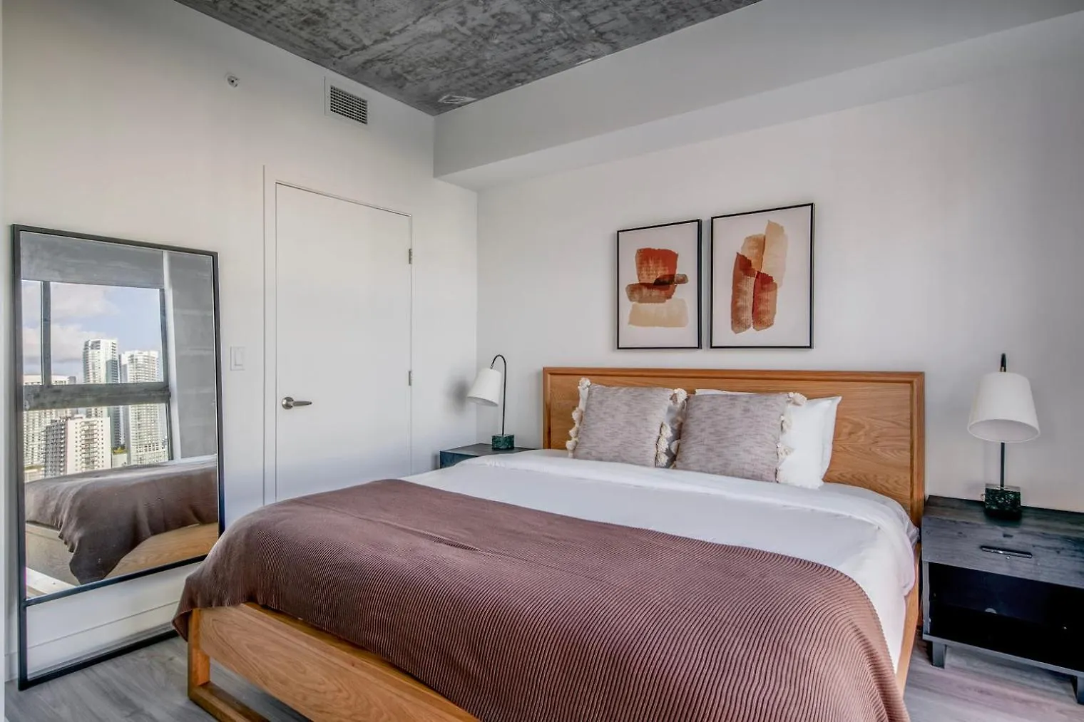 公寓 Blueground Wynwood Sauna Wd Roof Pool Mia-100 迈阿密