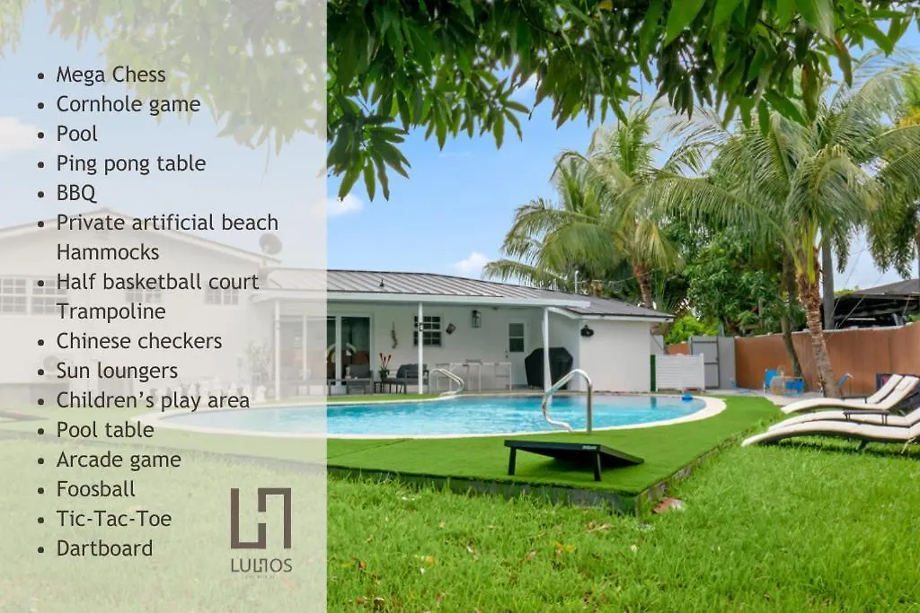 Fun With Pool & Games L30 Holiday home Miami