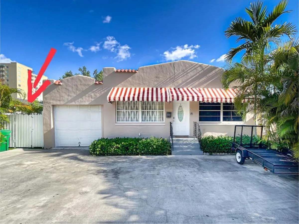 Coral Gables Area Hidden Gem With Private Garden 公寓 迈阿密