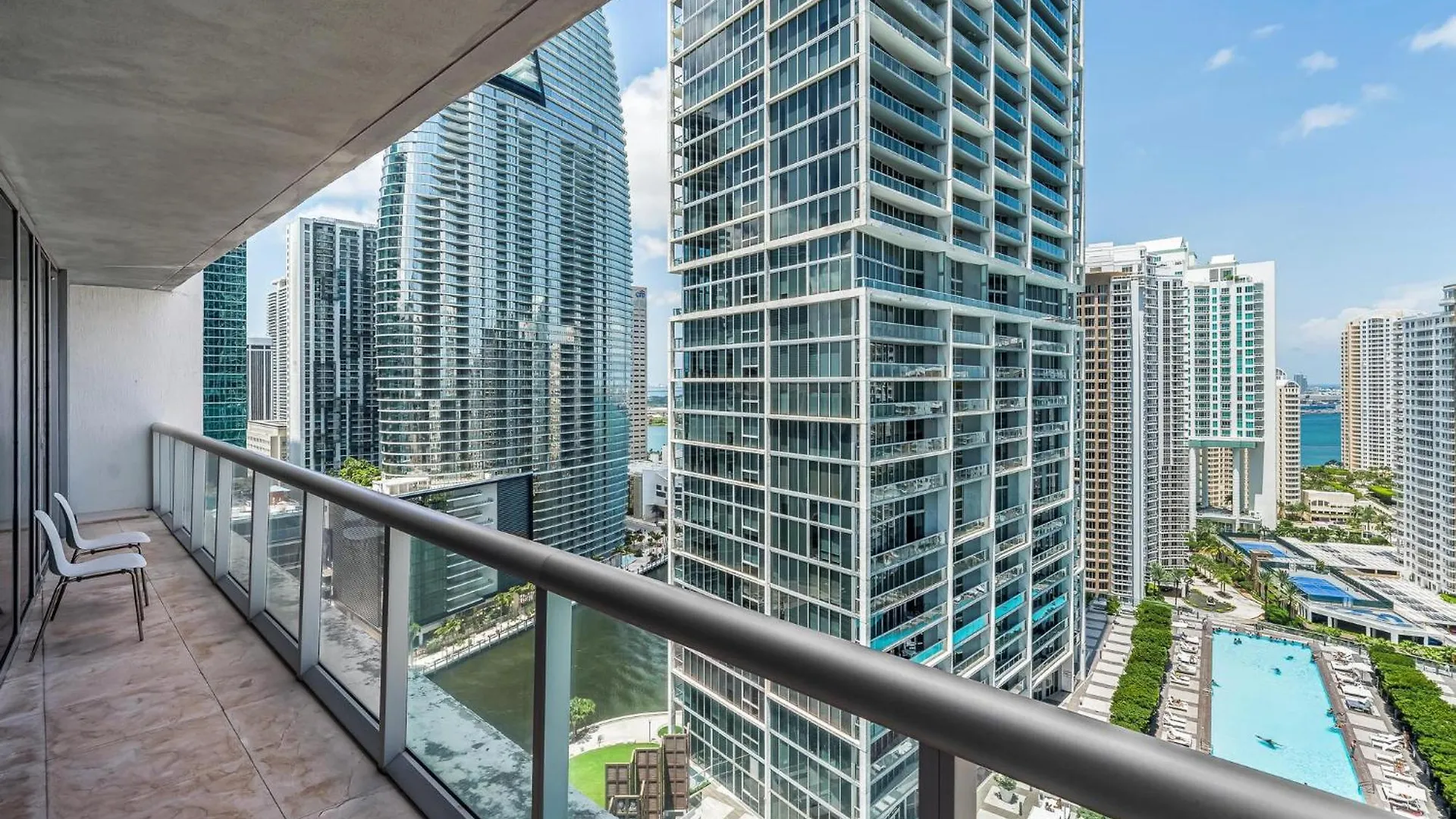 Icon Brickell Miami- 2 Bedroom With And Water Views! 公寓