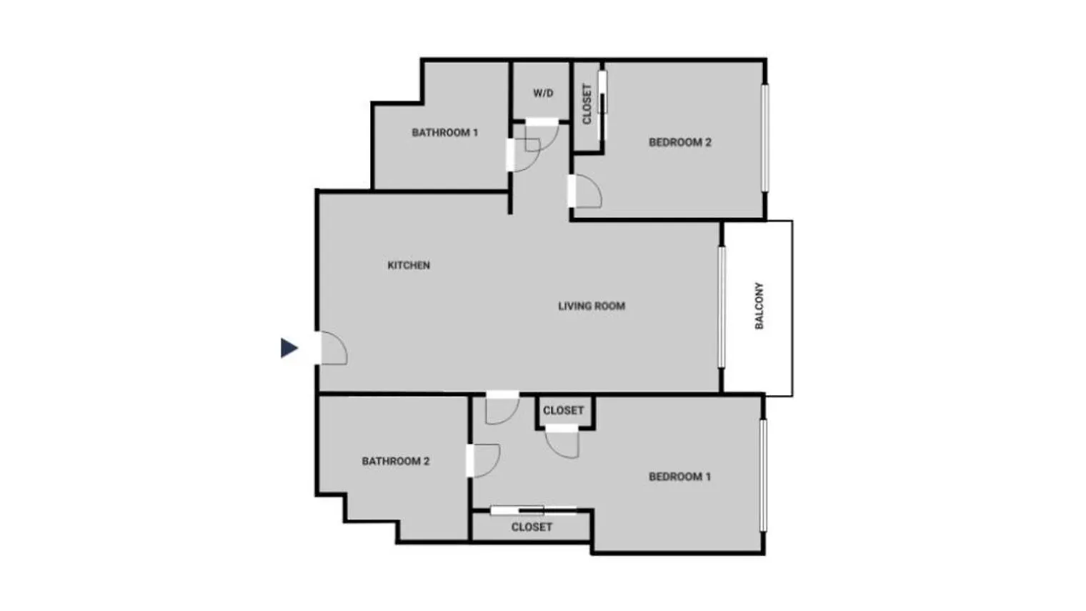 Blueground Edgewater Balcony Pool Gym Wd Mia-109 Apartment *