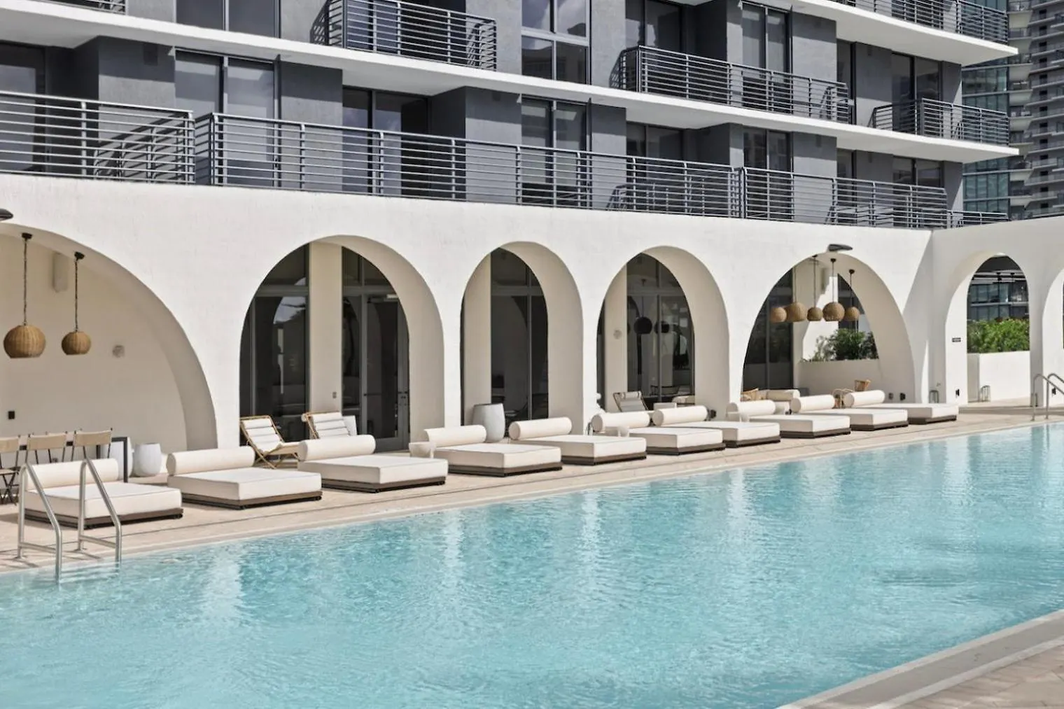 Apartment Blueground Edgewater Gym Pool Ac Balcony Mia-113 Miami