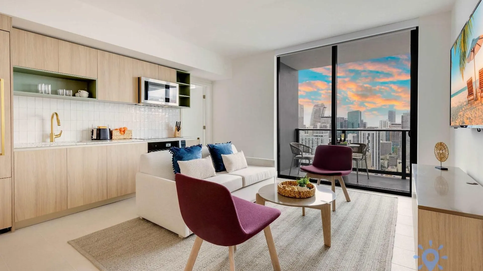 Apartment Luxury 2 Bedrooms Balcony Pool & Gym