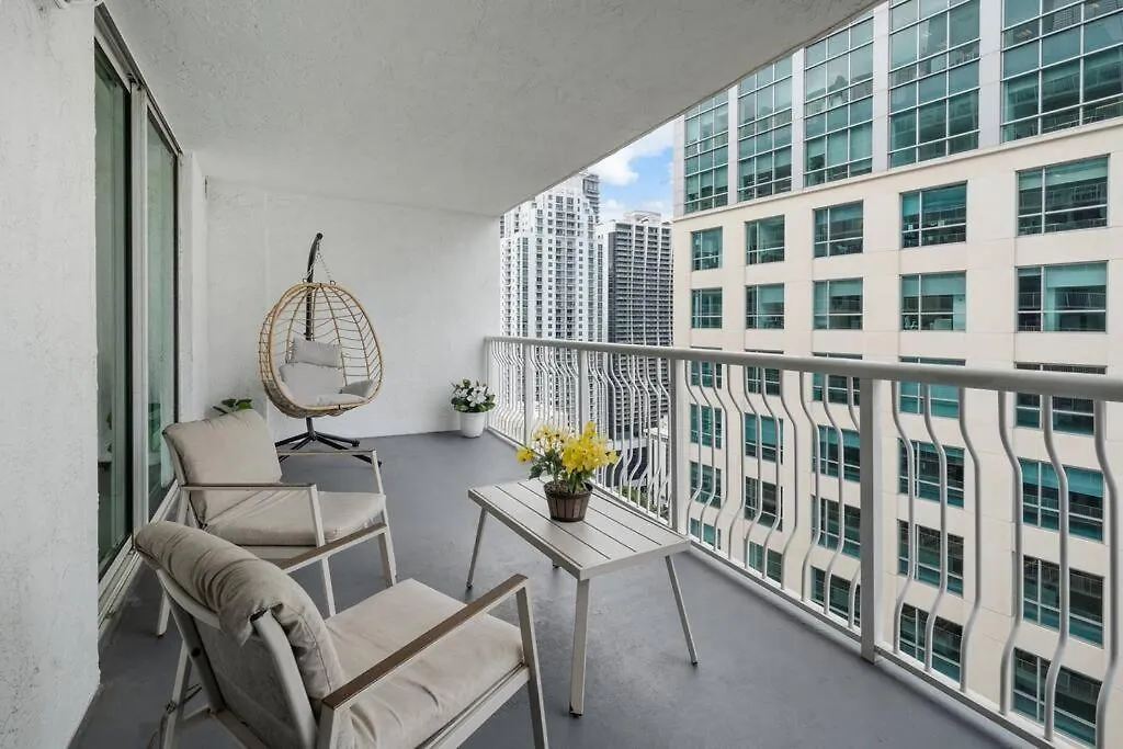 36th-floor Ocean View Brickell - Free Parking Miami