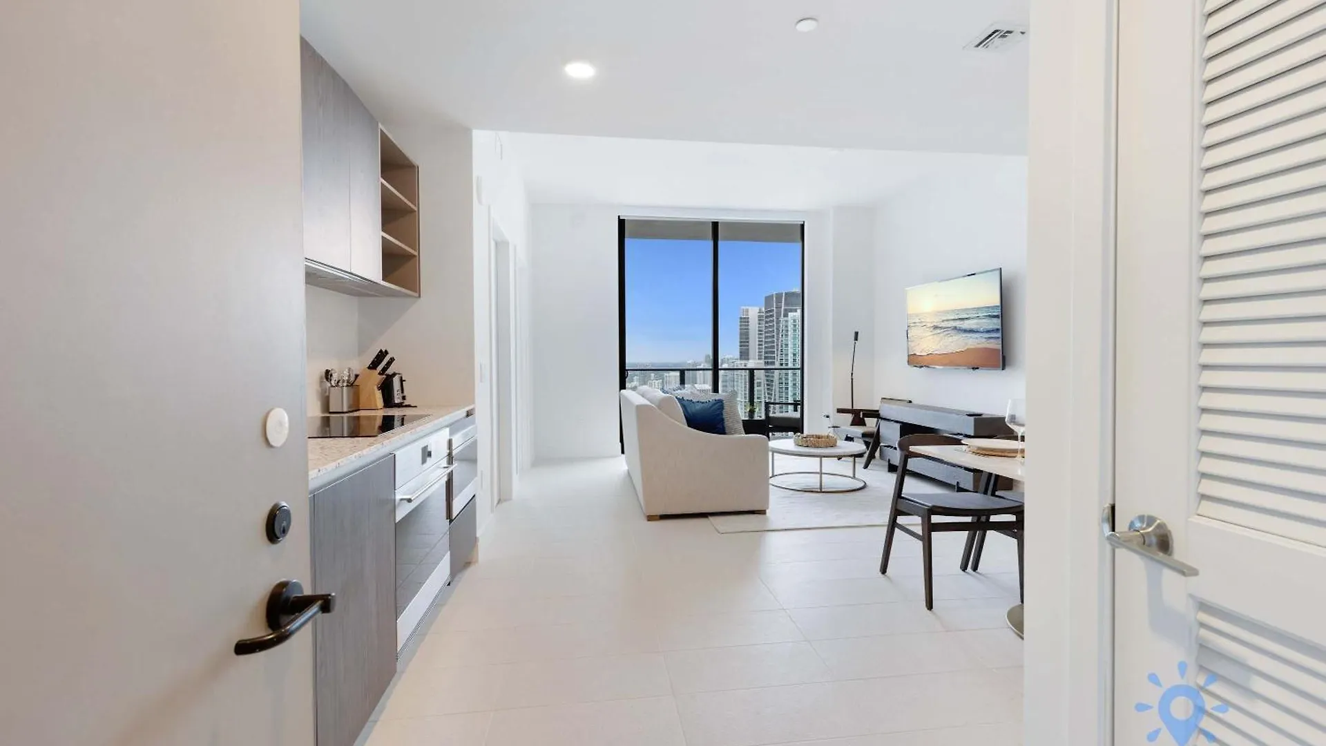 Apartment Chic Downtown - Views Gym & Pool Miami
