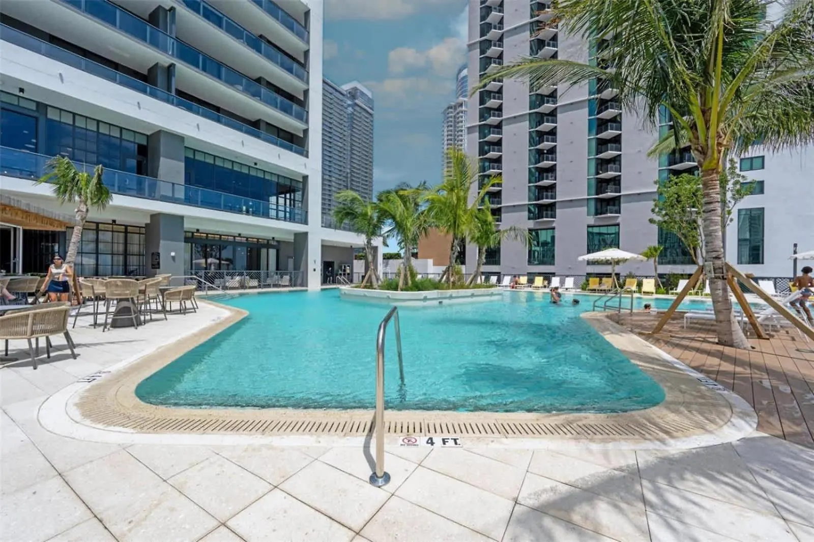Chic Downtown - Views Gym & Pool Miami
