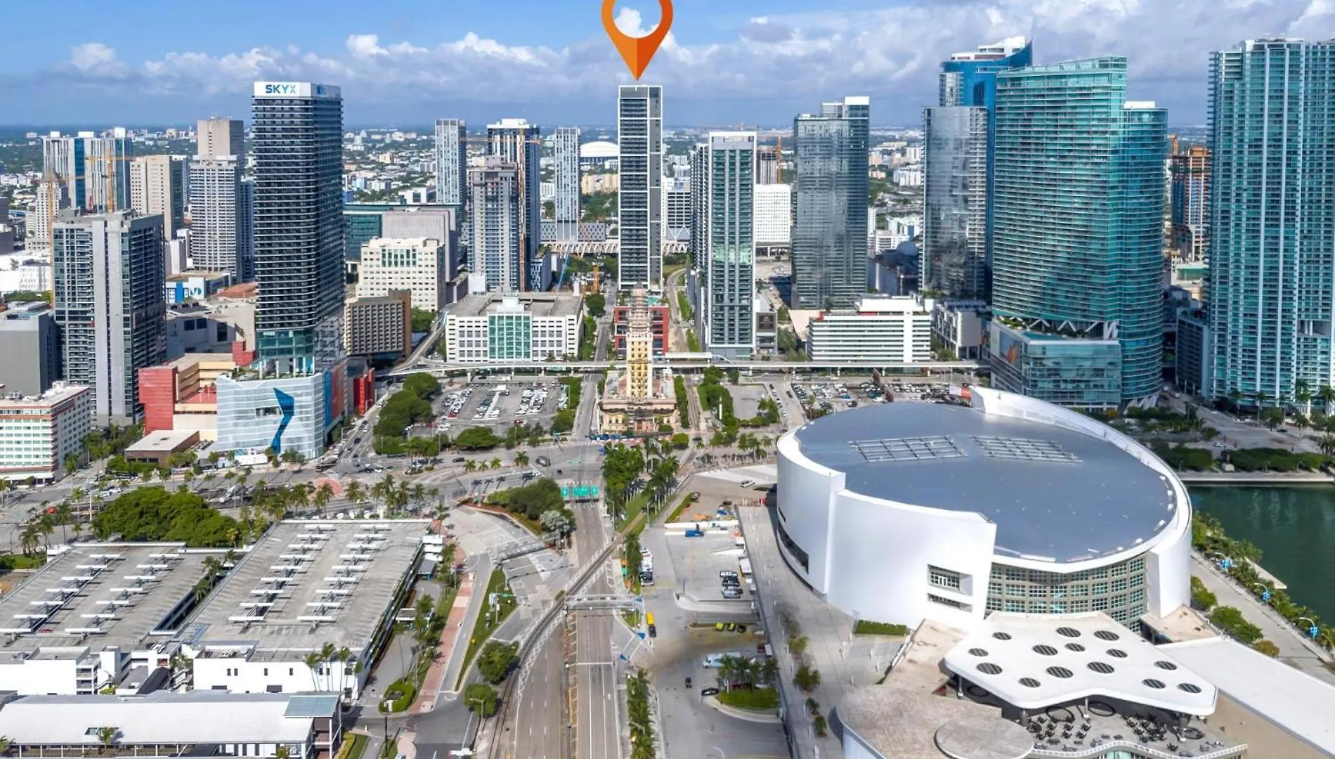 شقة Modern 1br With Breathtaking Views Heart Of Downtown ميامي