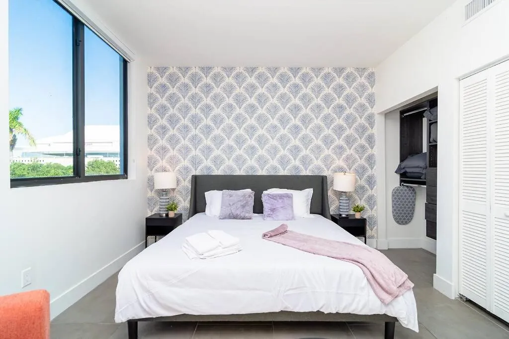 Relaxing 1br In Close To Brickell And South * Miami