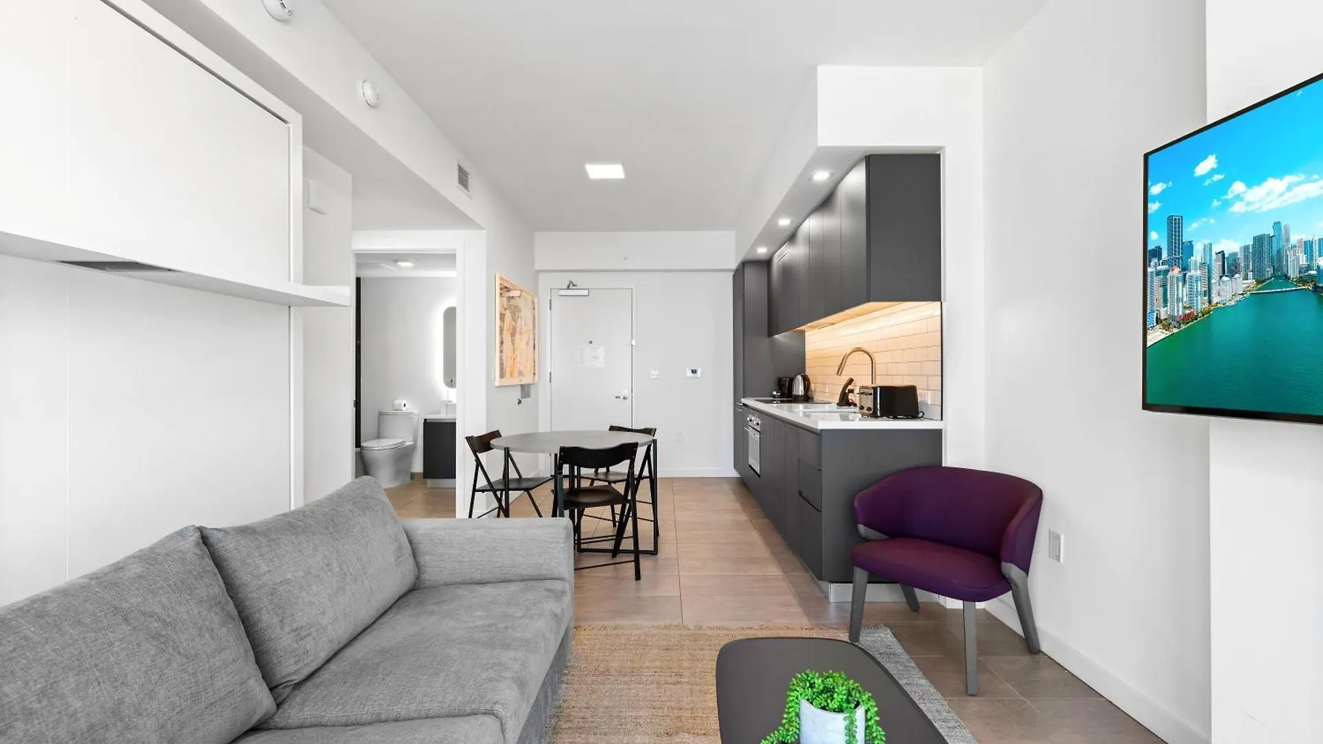 Apartment Luxury One-bedroom W Amenities! *
