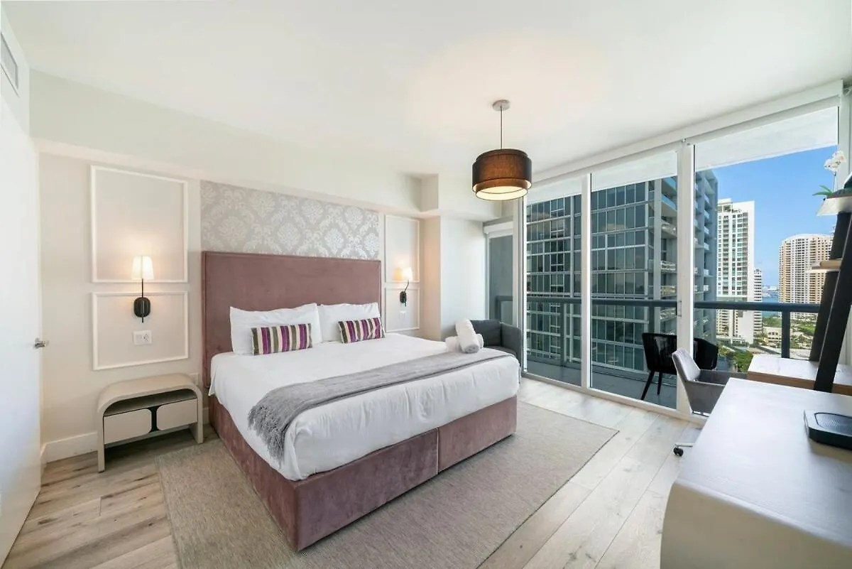 Incredible Ocean View 1br 1ba Icon Brickell Apartment Miami
