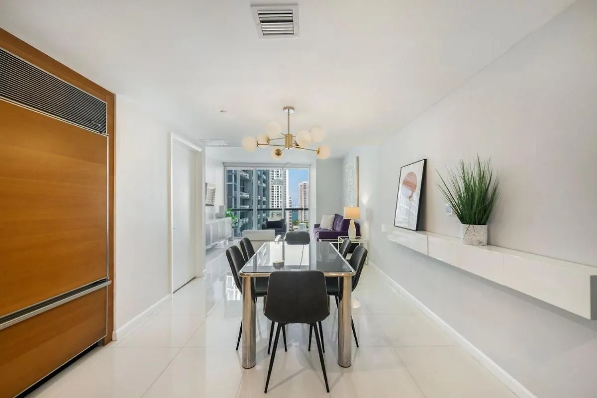 Apartment Incredible Ocean View 1br 1ba Icon Brickell Miami