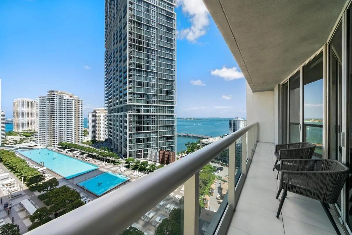 Incredible Ocean View 1br 1ba Icon Brickell Apartment