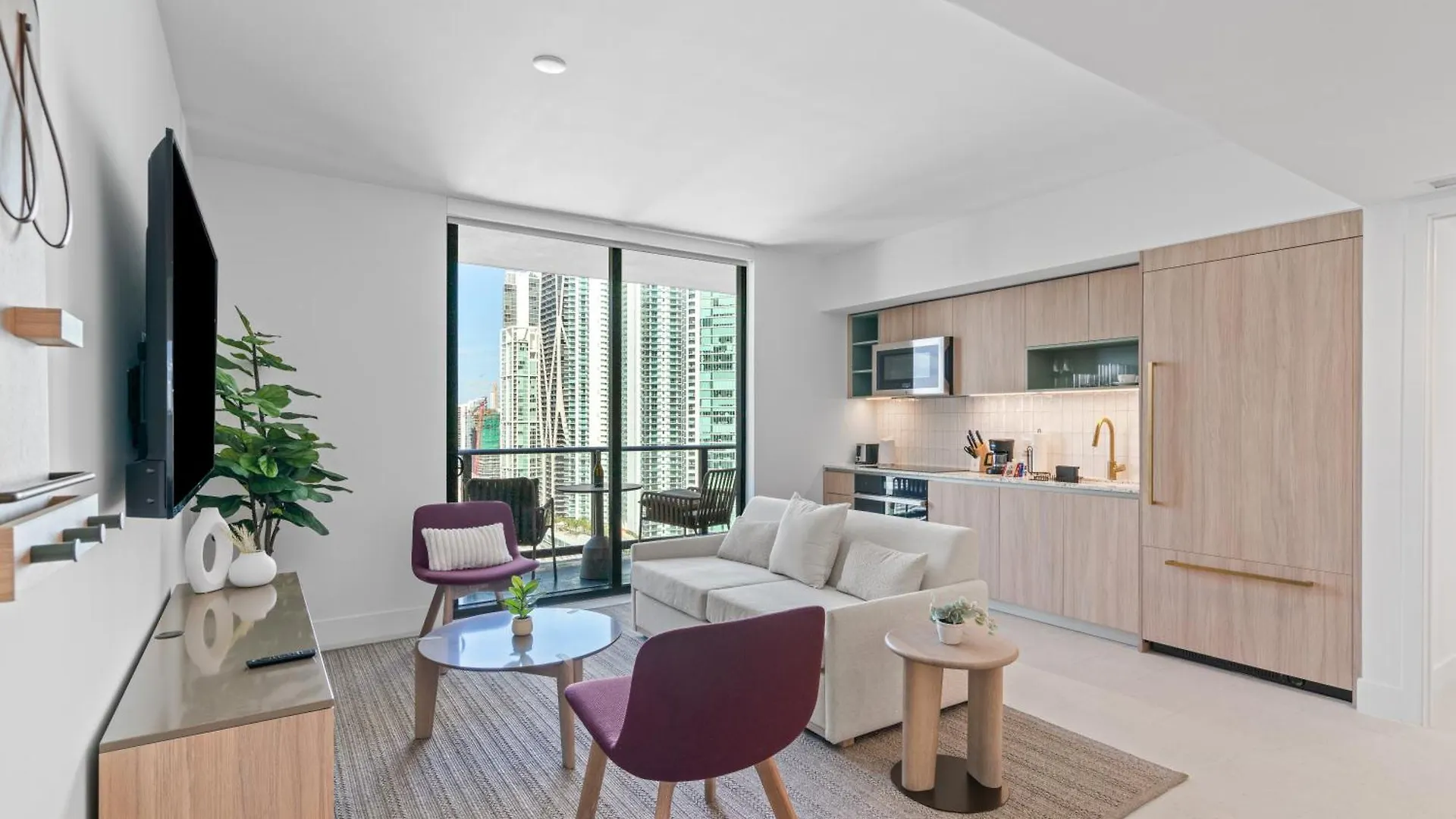 Daire Stunning Views Dwntwn 2br Unit - Floor 28th *