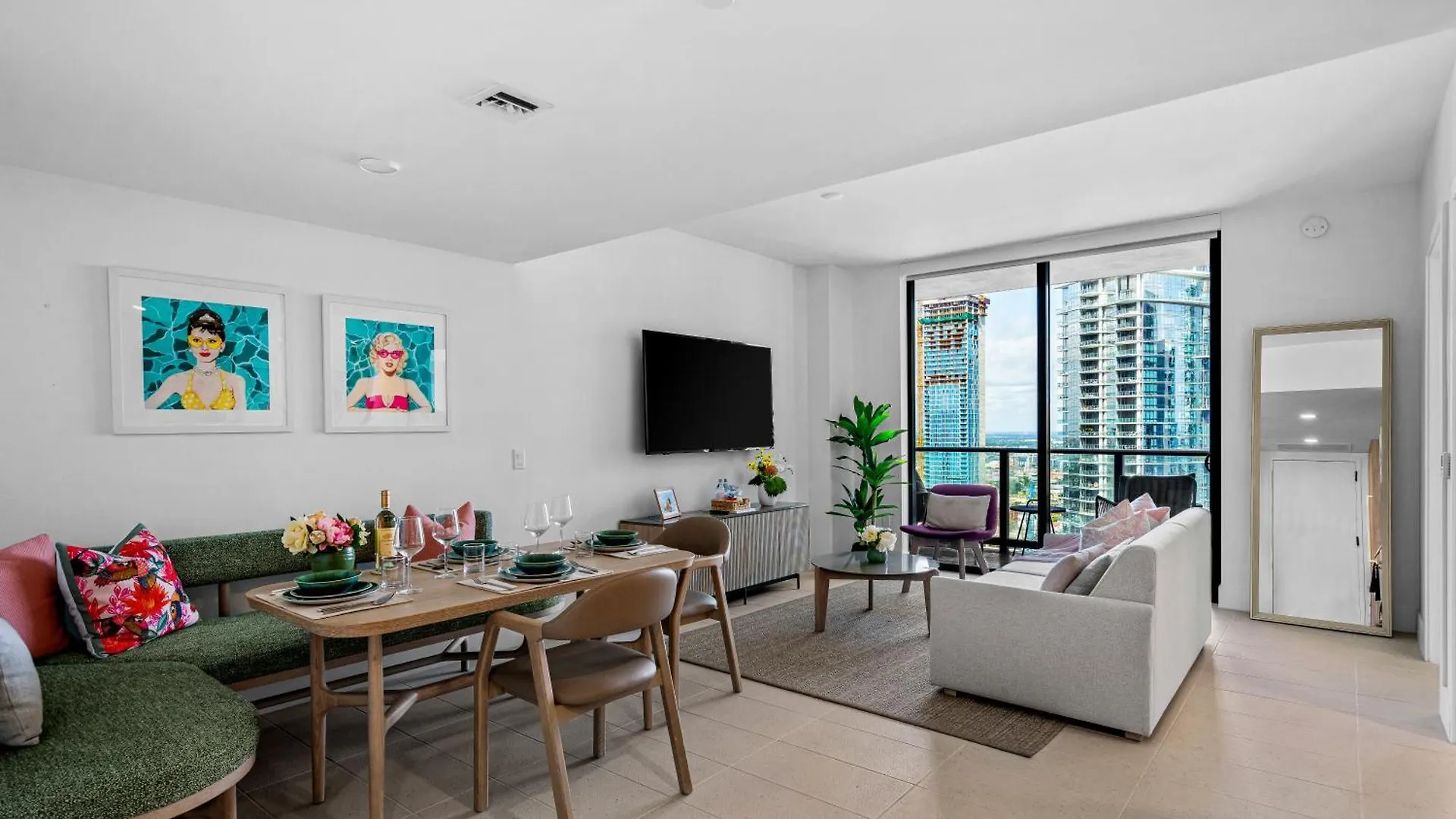 アパート 37th Floor - 1bdrm Unt Amazing View At Downtown *