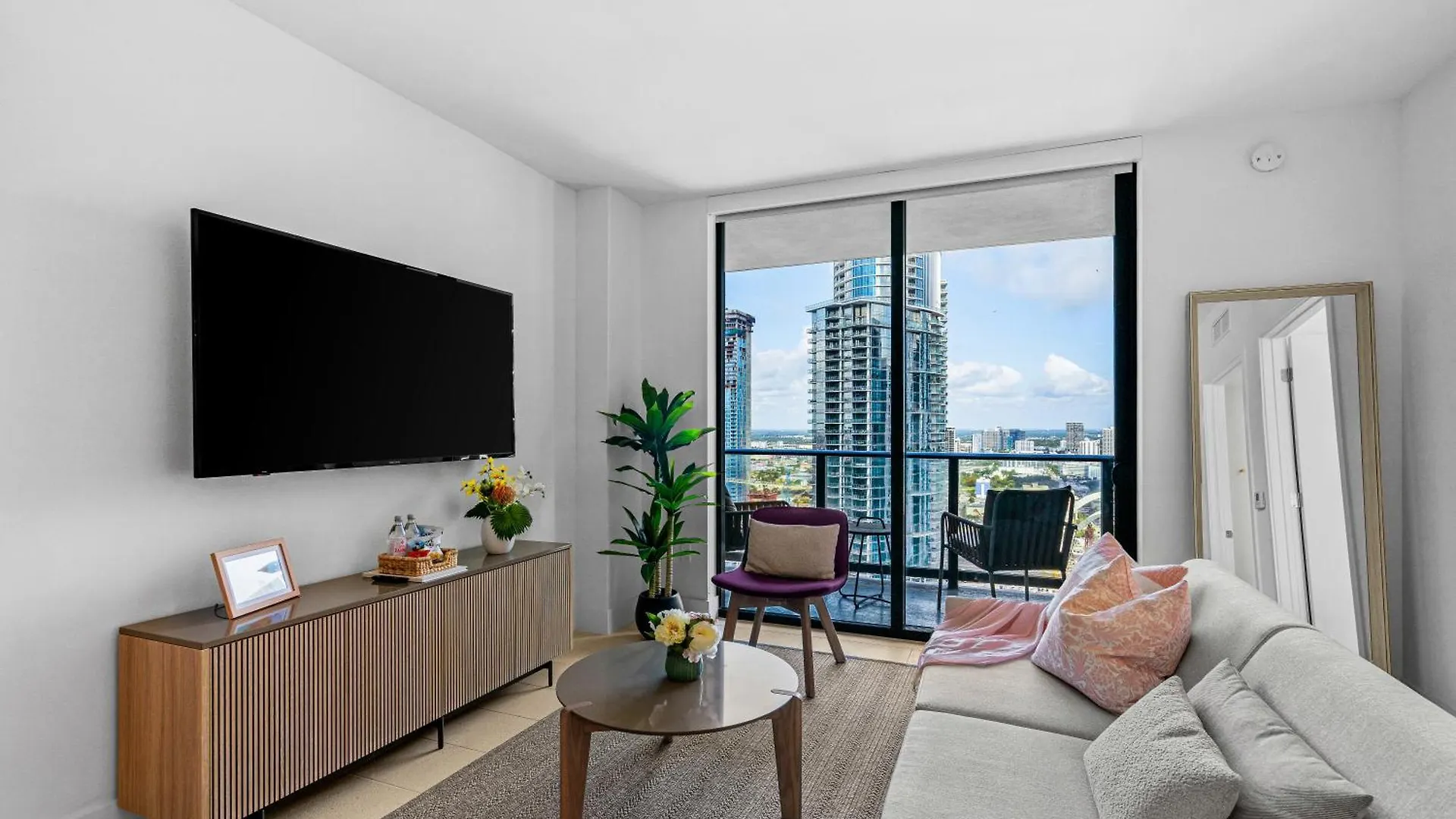 37th Floor - 1bdrm Unt Amazing View At Downtown マイアミ