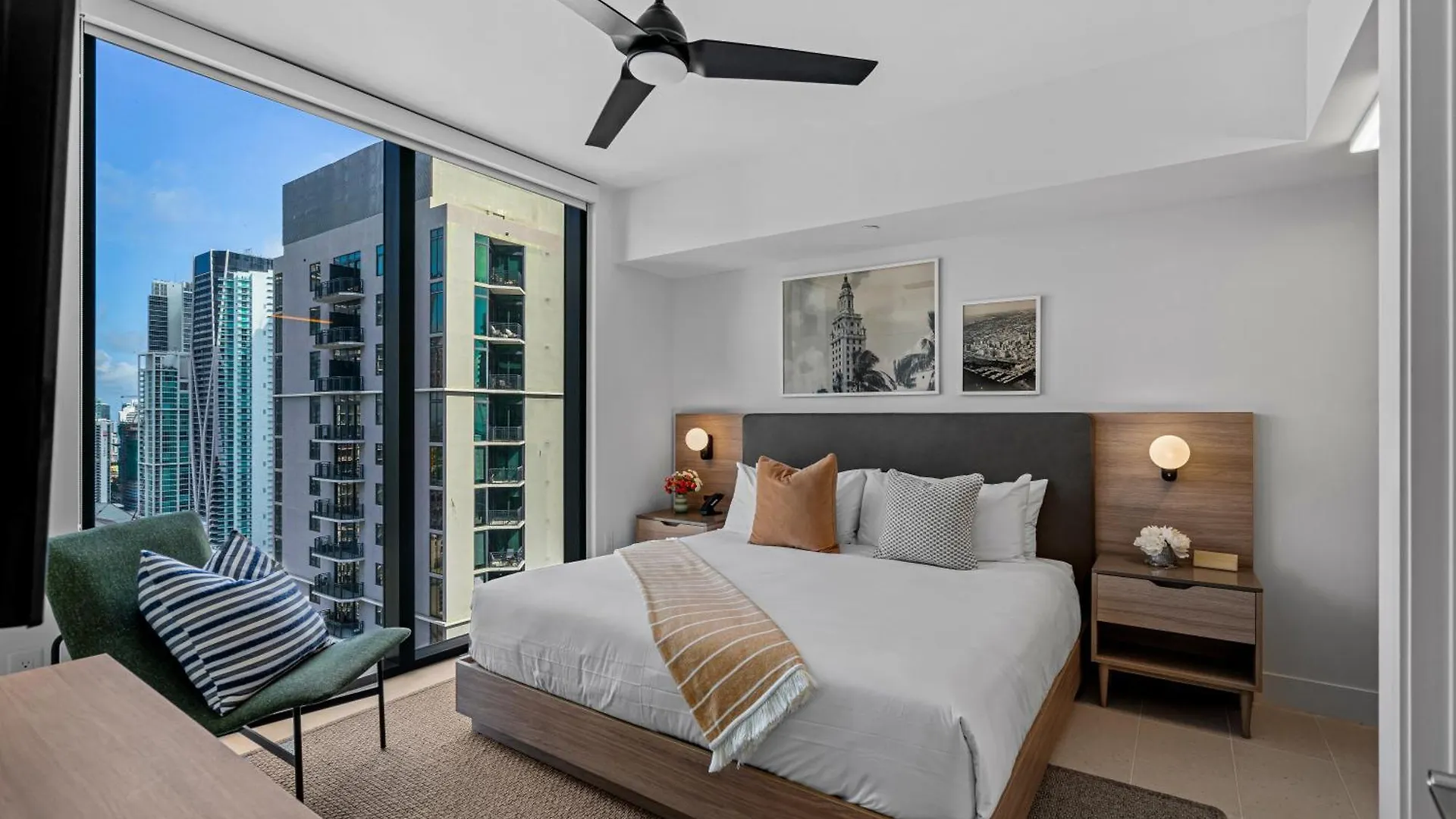アパート 37th Floor - 1bdrm Unt Amazing View At Downtown マイアミ