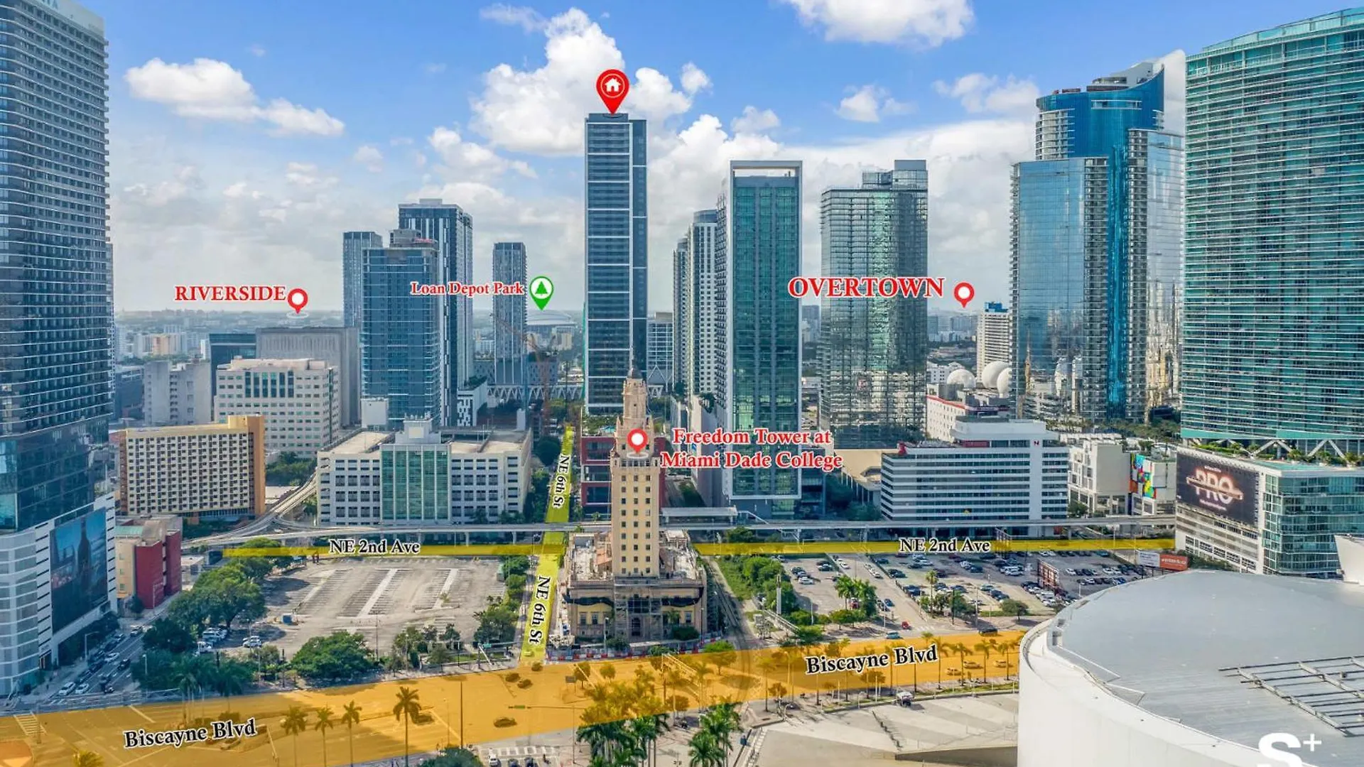 Διαμέρισμα Modern Dtw Escape With Water Views Μαϊάμι
