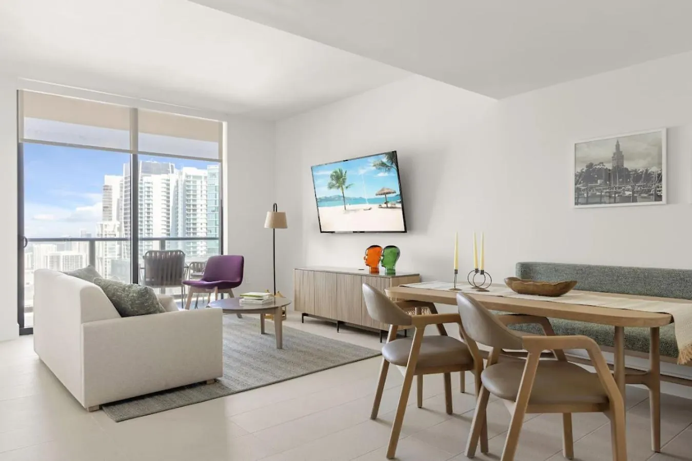度假居 W Pool, Gym, And Balcony Next To Kaseya Center