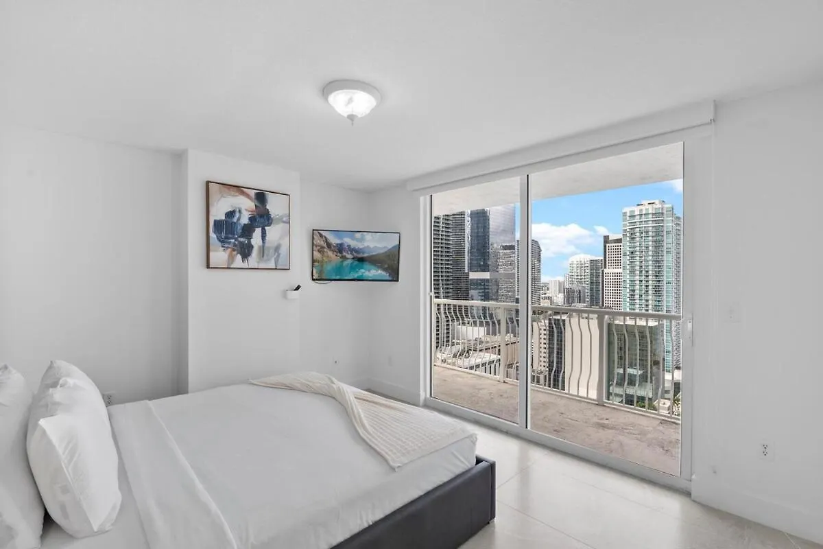Apartment Stunning 3bedroom 34th Floor Brickell Free Parking