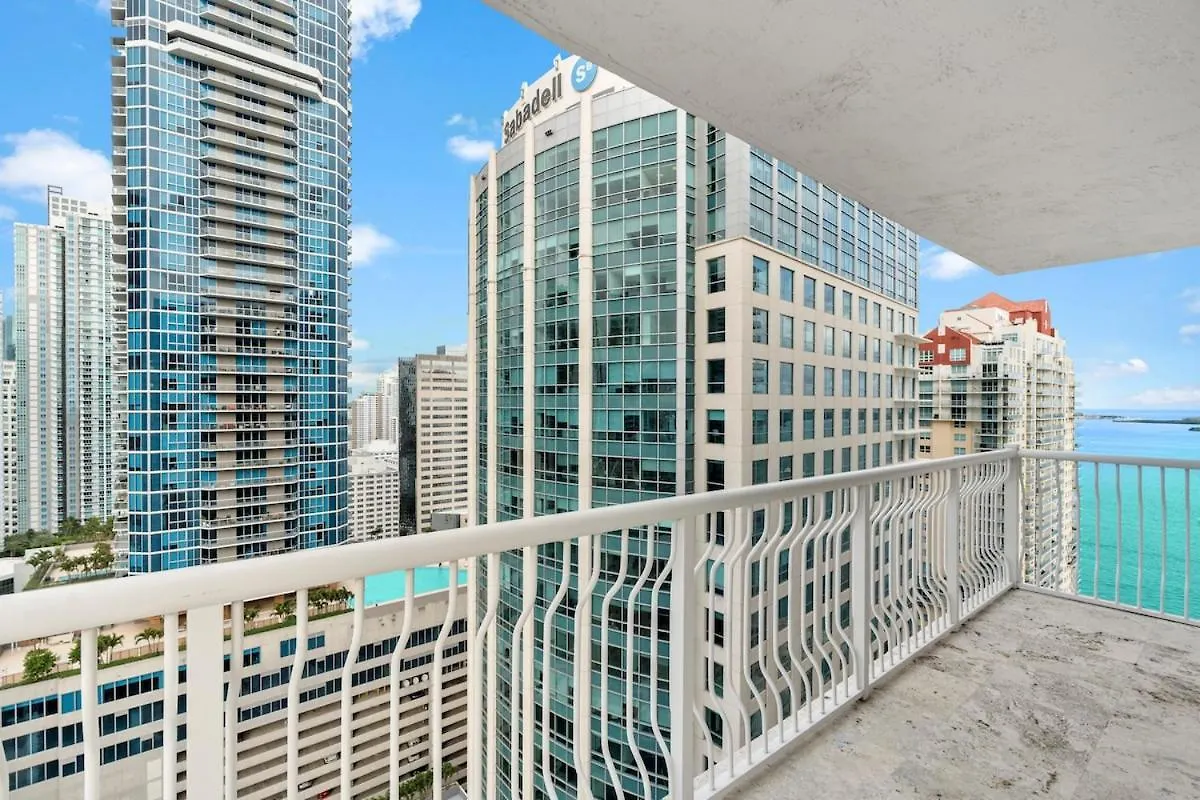 Apartment Stunning 3bedroom 34th Floor Brickell Free Parking Miami