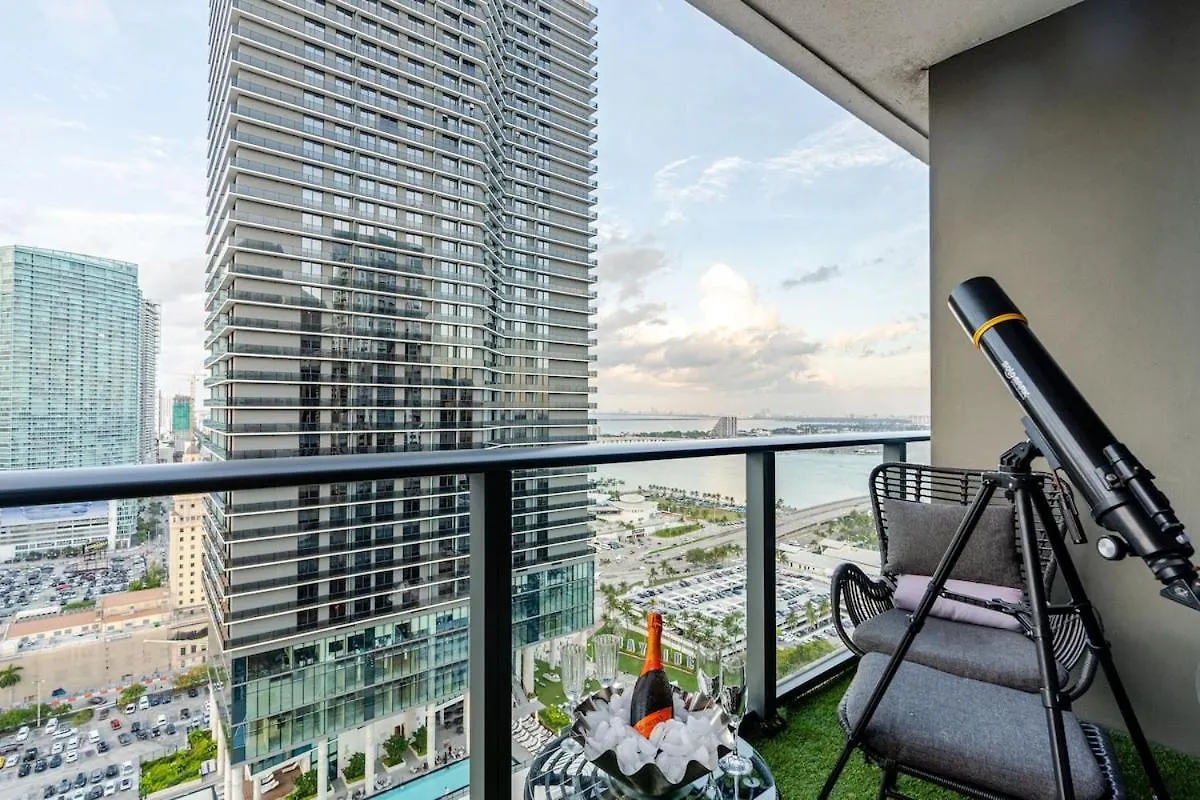 Brickell Bay View Apartman Miami