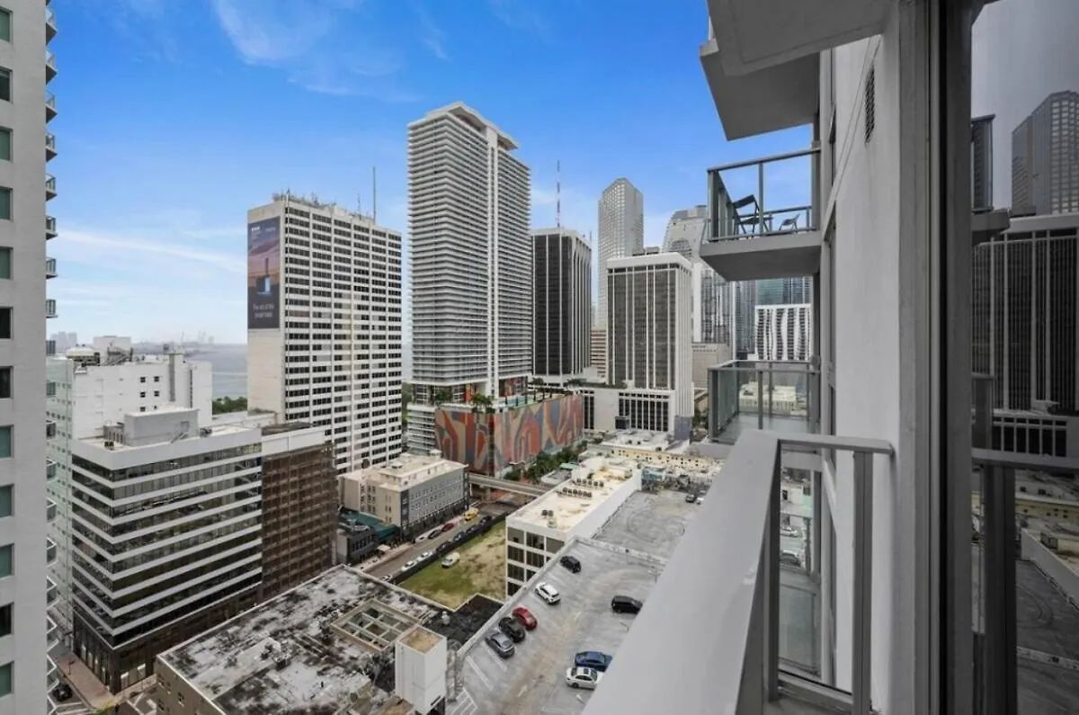 Modern Luxe In Downtown With Rooftop Pool And Gym Appartamento Miami