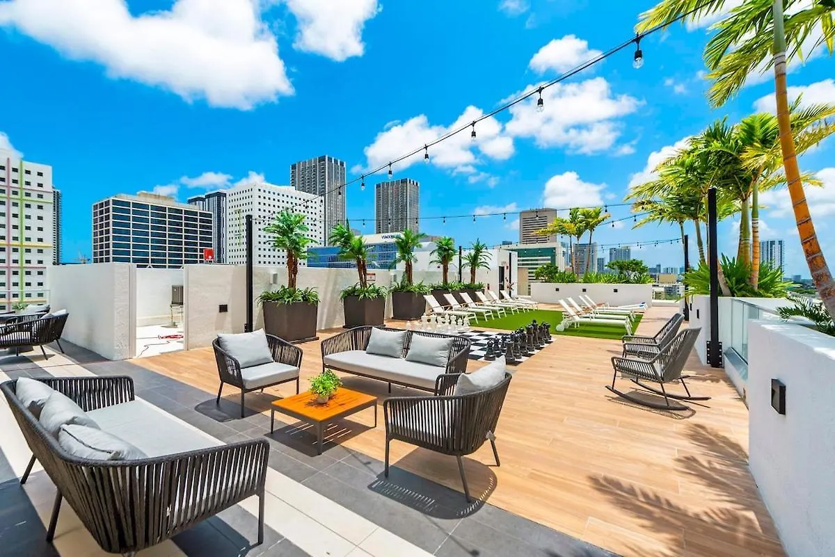 Free Parking Pool 391mbps Gym Balcony Views Miami