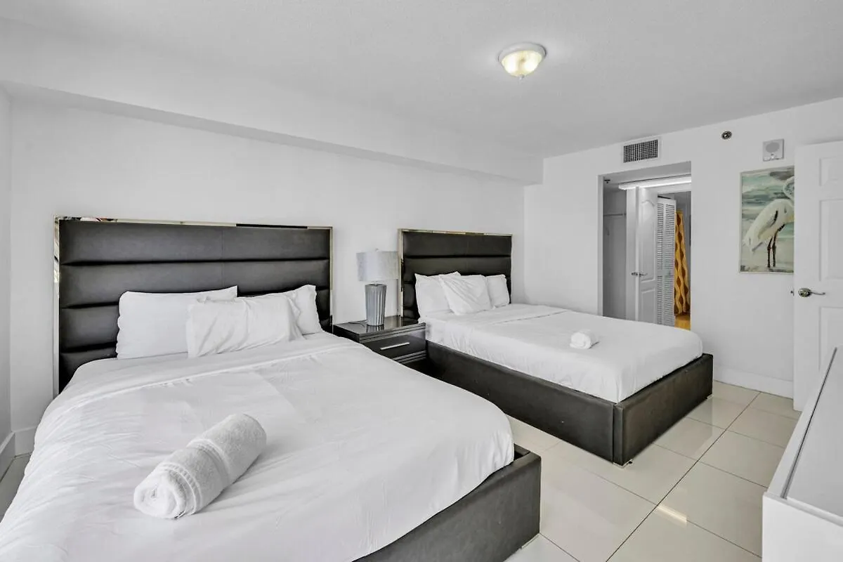 Spacious 1 Bed 1 Bth Brickell Ocean View Lägenhet *