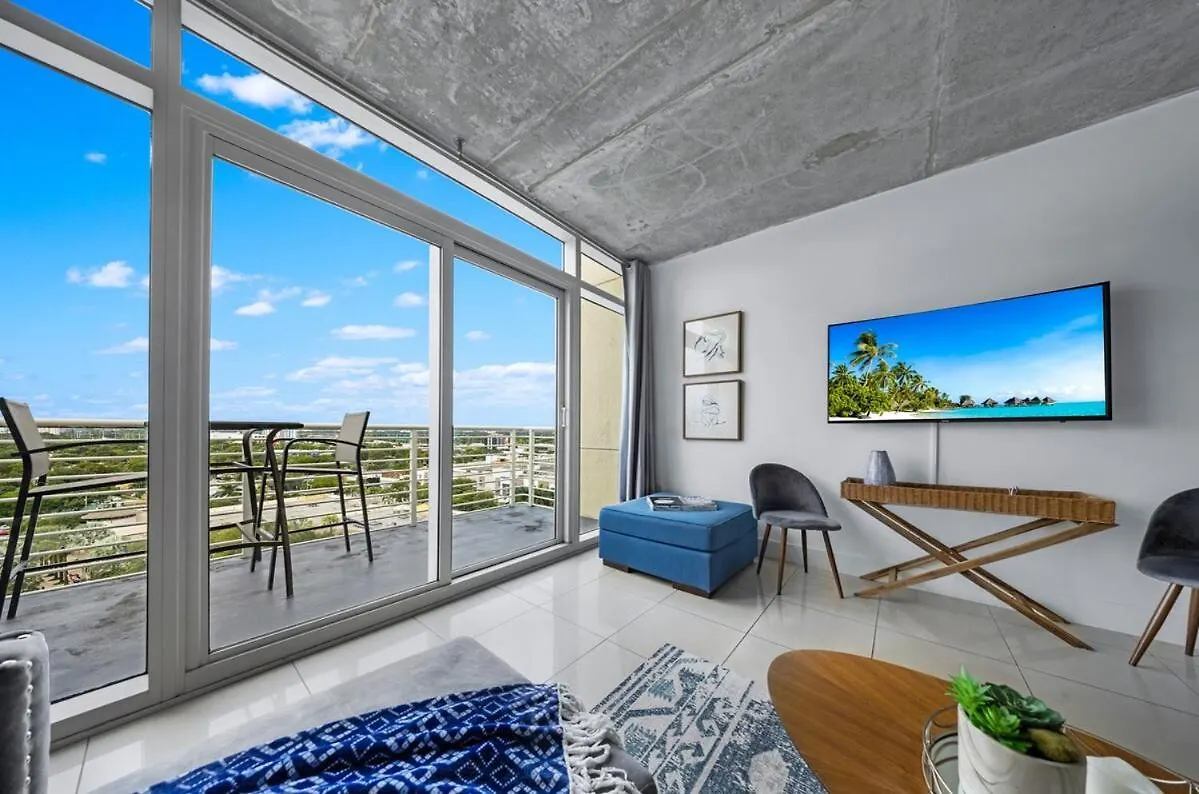 Midblock Midtown High Floor 1b W Pool Gym * Μαϊάμι