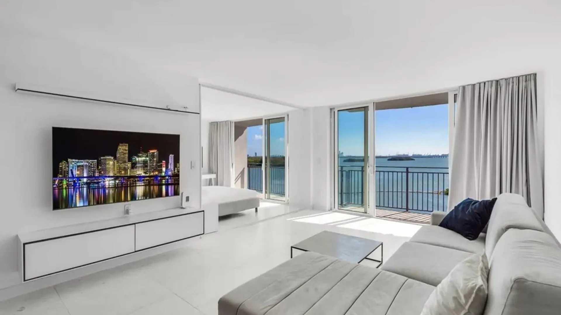 Daire Modern Bayview With Balcony In Miami