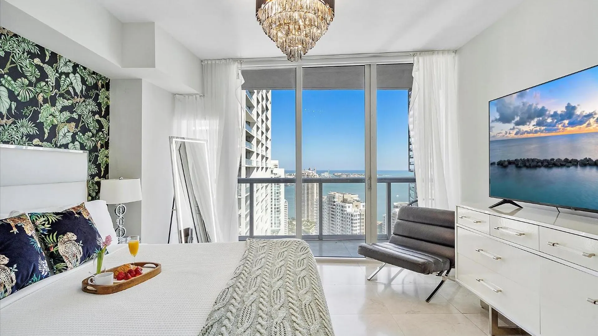 公寓 Mvr - Ocean & River Views Boutique Pool 迈阿密
