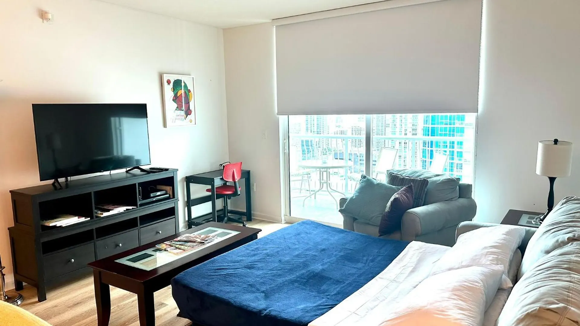 아파트 1br Brickell Included Pool, Gym And Free Parking 마이애미