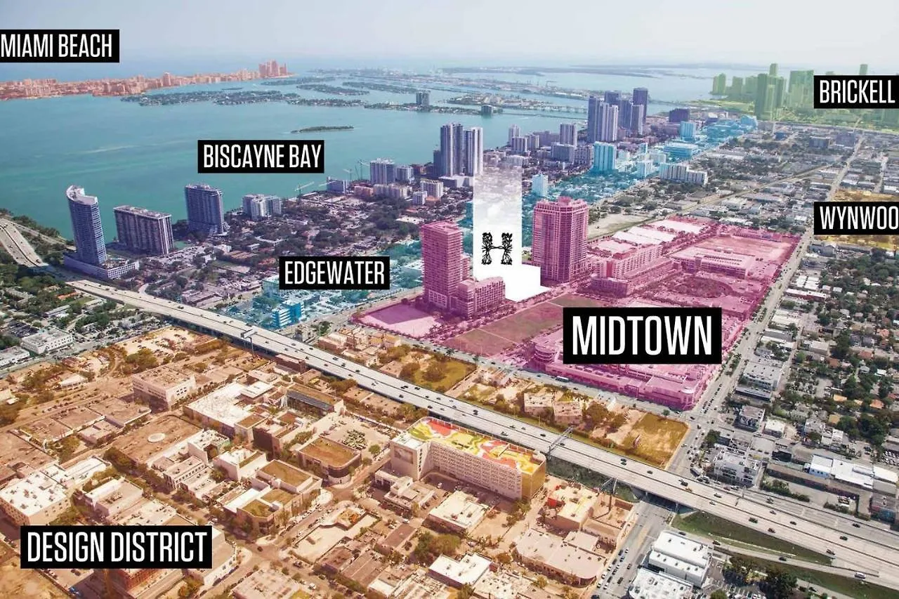 Апартаменты Modern 1 Bedroom Midtown With Free Parking