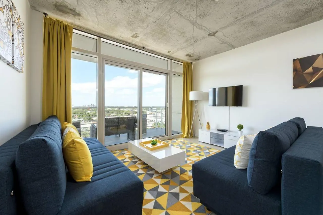 Modern 1 Bedroom Midtown With Free Parking * Майами